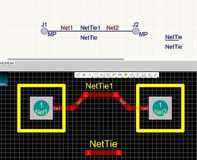 Vergleich Schaltplan und PCB-Layout