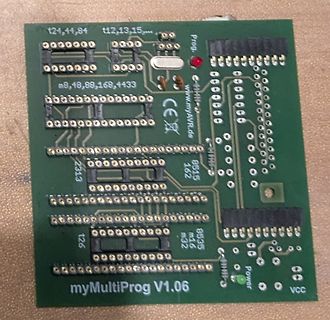 Leiterplatte myMultiProg V1.06