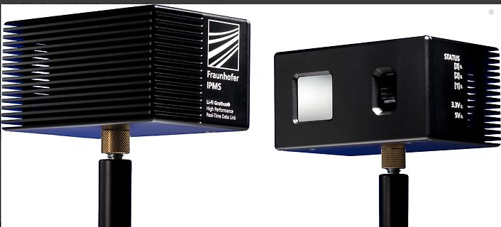 Fraunhofer IPMS Li-Fi Grathbus Gerät
