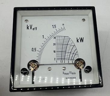 Analoges Messgerät für Wirkleistung