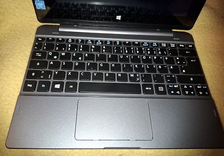 Laptop Tastatur und Gehäuse