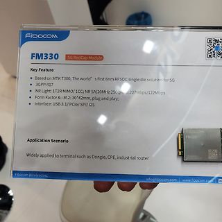 Datenblatt des Fibocom FM330 5G RedCap Moduls
