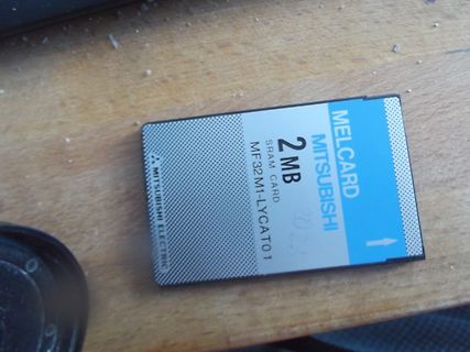 Mitsubishi Melcard Sram 2 MB