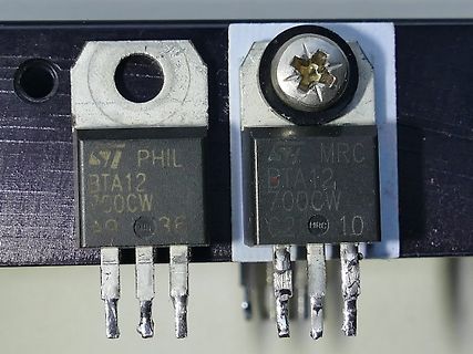 Zwei Triacs im TO-20 Gehäuse