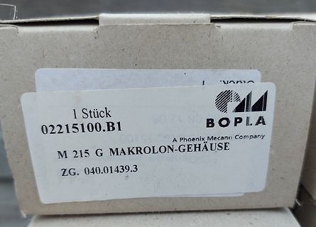 Etikett auf einer Verpackung
