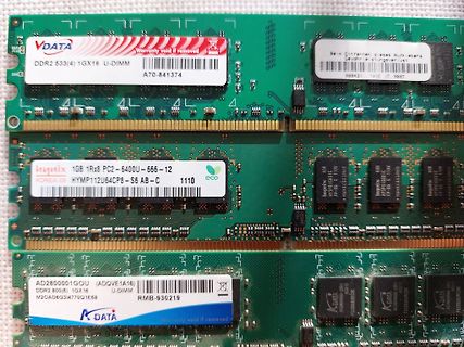 DDR2 und DDR3 RAM Module