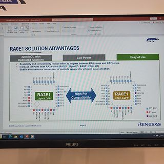 Präsentation der RA0E1 Lösungsvorteile und Pinbelegung