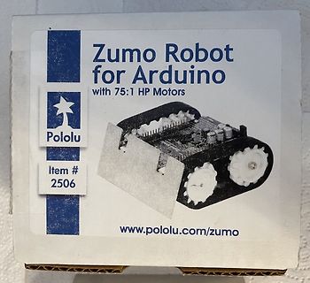 Verpackung eines Zumo Robot für Arduino