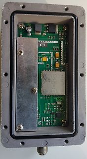 Geöffnetes Elektronikgehäuse mit Leiterplatte