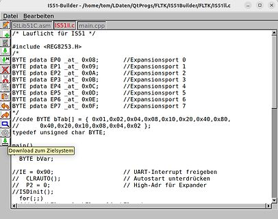 Screenshot eines C++ Quellcodes in einem Editor