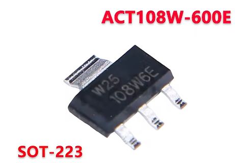 Elektronikbauteil SOT-223 ACT108W-600E