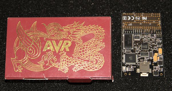 AVR Box und Leiterplatte