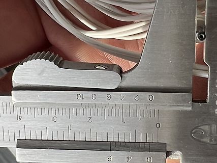Messung mit einem Messschieber