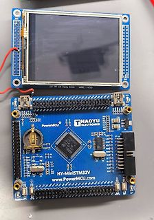 Mikrocontroller-Board mit TFT-Display