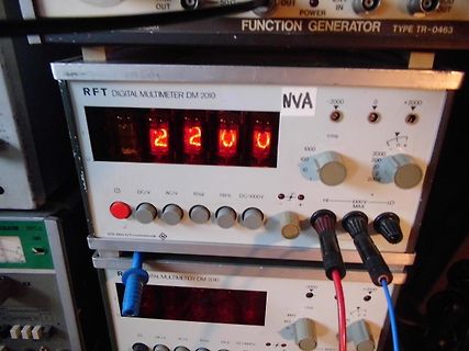 RFT Digital Multimeter DM 2010 Messwert 2200