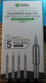 Verpackung von Lötspitzen für die Telefonreparatur