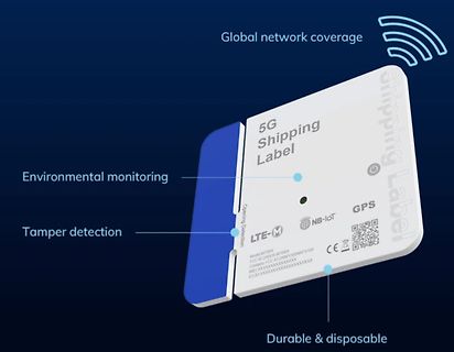 Produktgrafik eines 5G Shipping Labels