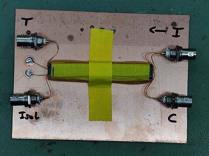 Aufbau einer isolierten Stromversorgung auf Kupferplatte