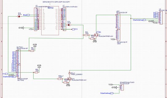 Schaltplan mit ESP32-DevKit und LED-Ansteuerung