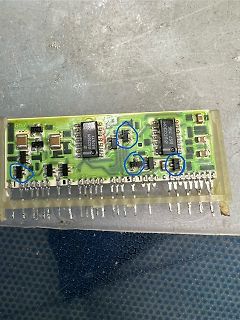 Leiterplatte mit elektronischen Bauteilen