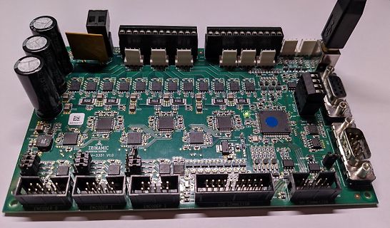 Trinamic V3.351 V1.0 Leiterplatte mit Anschlüssen