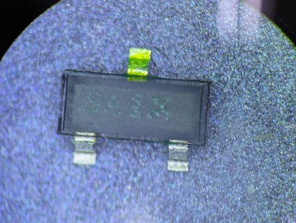 Makroaufnahme eines elektronischen Bauteils