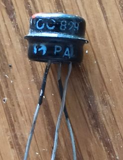 Transistor in TO-18 Gehäuse