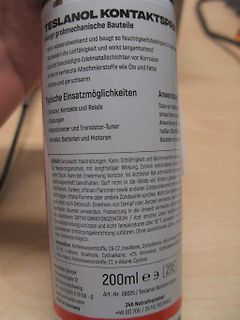 Teslanol Kontaktspray Dose