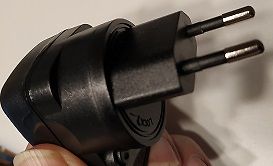 Netzstecker eines Netzteils