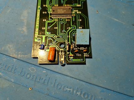 Leiterplatte mit elektronischen Bauteilen