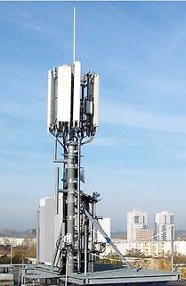 Mobilfunkmast mit Antennenanlagen