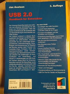 Buchcover USB 2.0 Handbuch für Entwickler