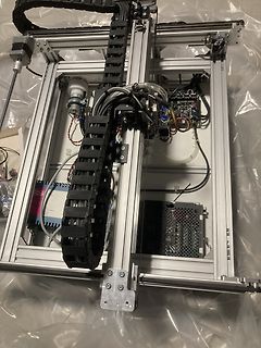 Aufbau eines CNC- oder 3D-Drucker-Rahmens mit Kabelkette