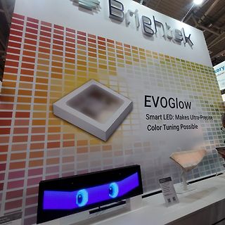 Werbeaufsteller für Brightek EVOGlow Smart LED