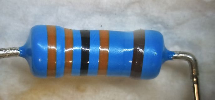 Widerstand mit Farbkennzeichnung