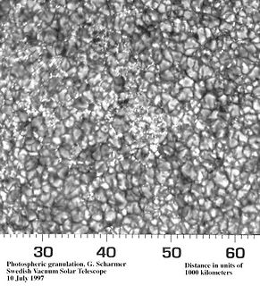 Photosphärische Granulation der Sonne