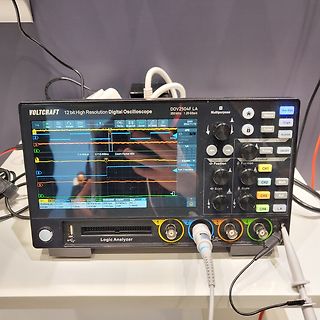 Voltcraft DOV2504F LA Digitaloszilloskop mit Messsignalen