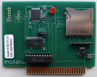 Apple II SD V1.2.1 Leiterplatte