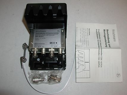 Hirschmann Anschlusskasten mit Impedanzwandler CSX 2075 A