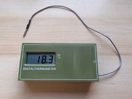 Digitales Thermometer mit Sonde