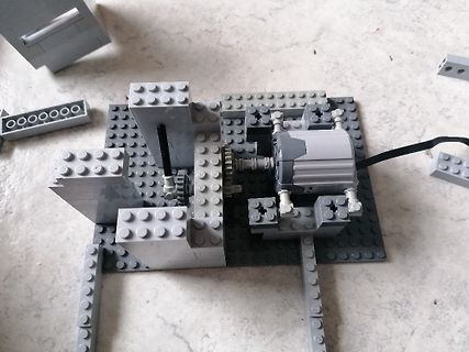 Lego-Modell eines mechanischen Getriebes