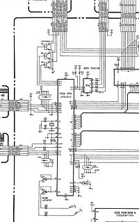 Schaltplan eines Mikrocontrollers