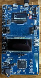 Atmel SAM4L-EK Entwicklungsboard mit Display