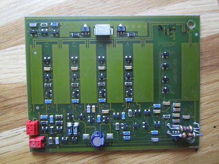 Leiterplatte mit elektronischen Bauteilen