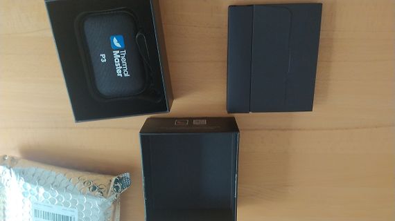 Verpackungen von Thermal Master P3 Zubehör
