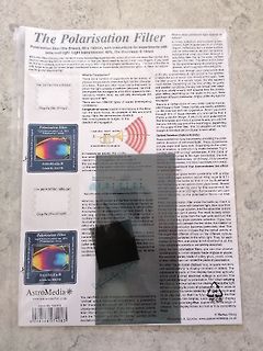 Textseite über Polarisationsfilter mit Beispielen