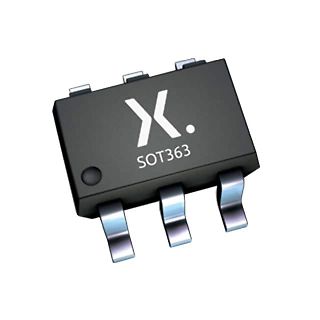 Elektronisches Bauteil im SOT363 Gehäuse