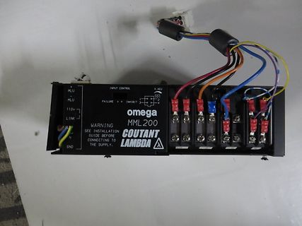 Omega MML200 Netzteilmodul mit Anschlussklemmen