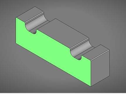 3D-CAD-Modell eines mechanischen Bauteils