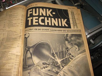 Altes Fachmagazin Funk-Technik